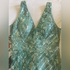 Beautiful Turquoise Formal Dress